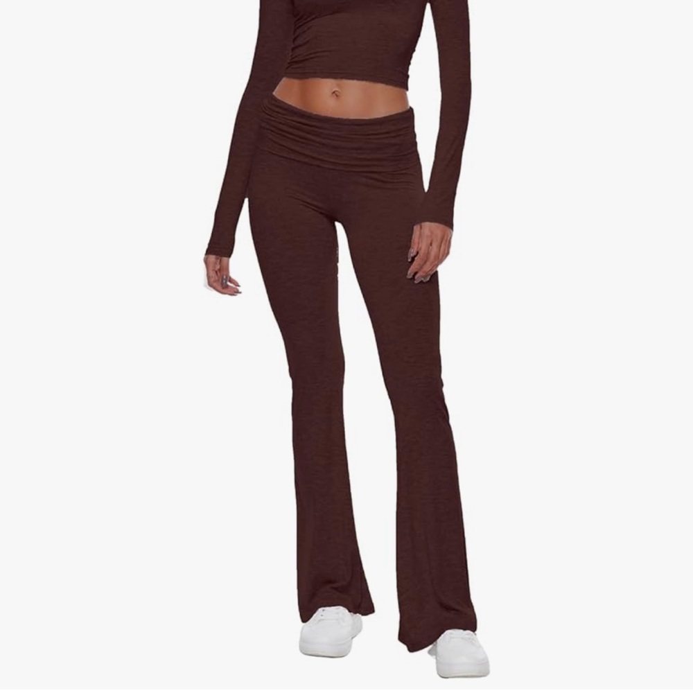 Amazon Women's Chocolate Flare Pants